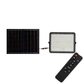 LED Екстериорен соларен прожектор LED/200W/3,2V 4000K черен IP65 16000 mAh + дистанционно управление