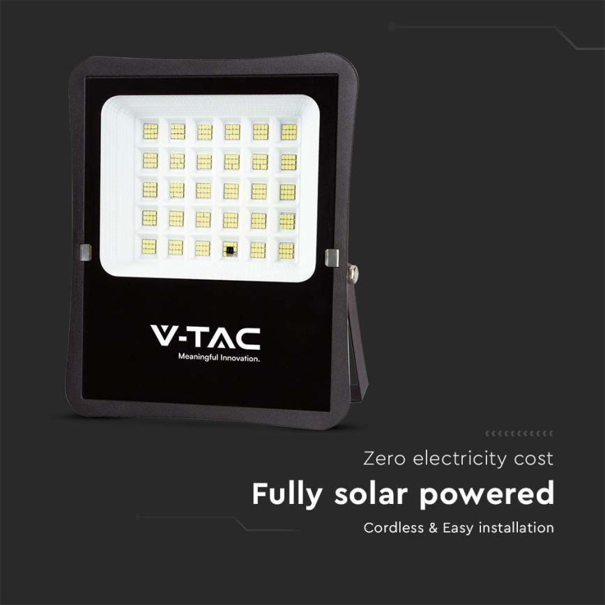 LED Екстериорен соларен прожектор LED/20W/3,2V 6400K IP65 15000 mAh + дистанционно управление