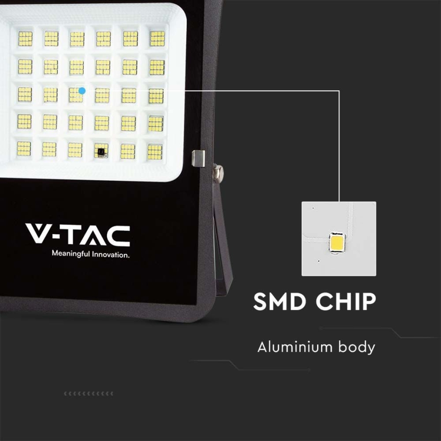LED Екстериорен соларен прожектор LED/20W/3,2V 6400K IP65 15000 mAh + дистанционно управление