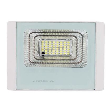 LED Екстериорен соларен прожектор LED/20W/3,2V IP65 4000K 20000 mAh + дистанционно управление
