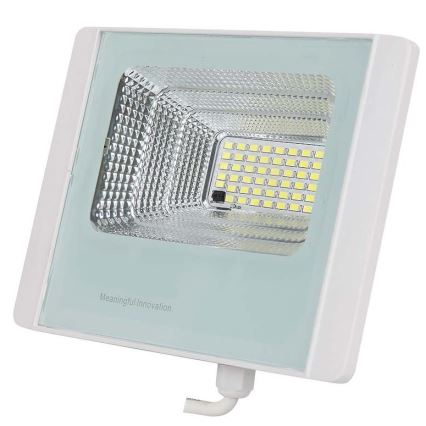 LED Екстериорен соларен прожектор LED/20W/3,2V IP65 6400K + дистанционно управление