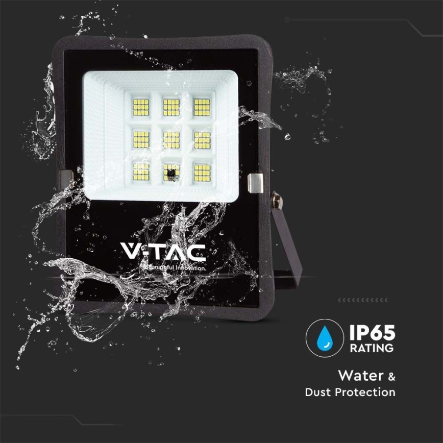 LED Екстериорен соларен прожектор LED/6W/3,2V 4000K IP65 5000 mAh + дистанционно управление