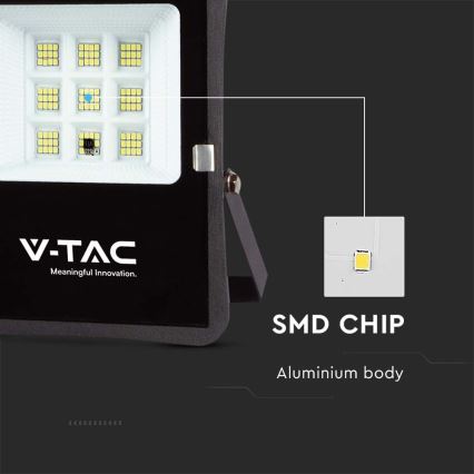 LED Екстериорен соларен прожектор LED/6W/3,2V 4000K IP65 5000 mAh + дистанционно управление