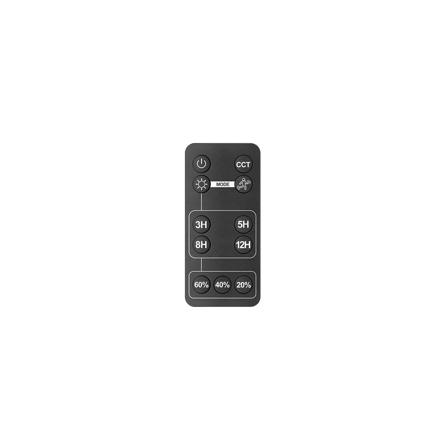 LED Екстериорен соларен прожектор със сензор LED/30W/6,4V IP65 3000/4000K + дистанционно управление