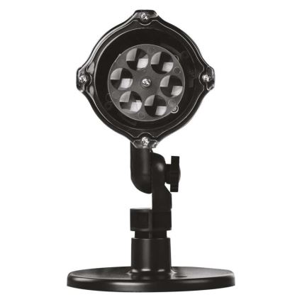 LED Екстериорен Коледен проектор LED/3,6W/230V IP44 бял