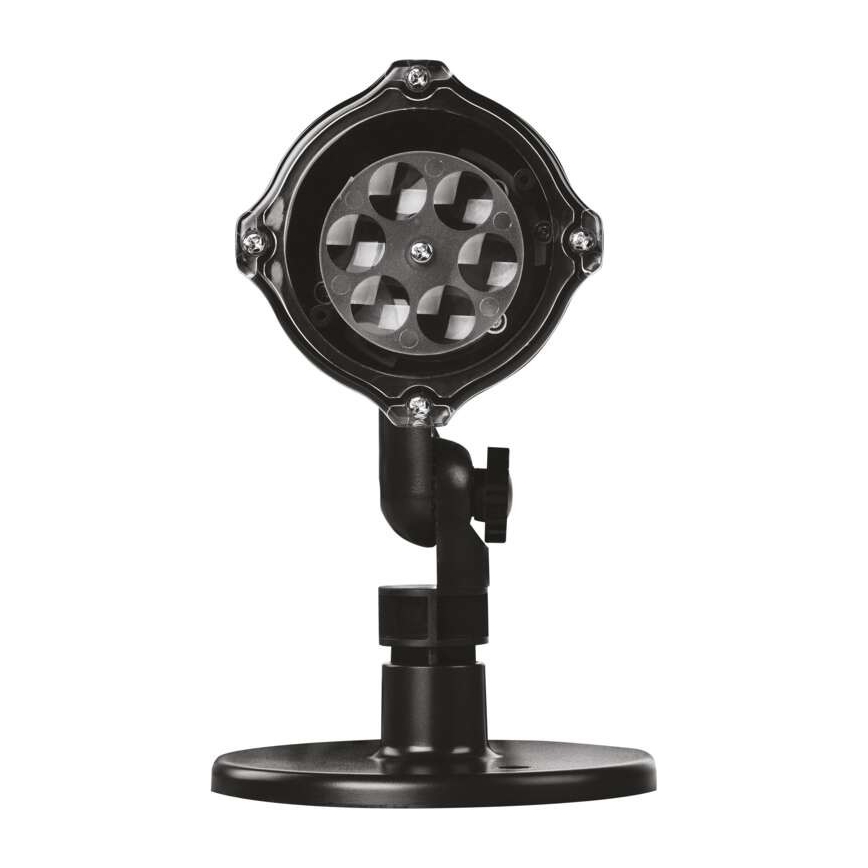 LED Екстериорен Коледен проектор LED/3,6W/230V IP44 бял