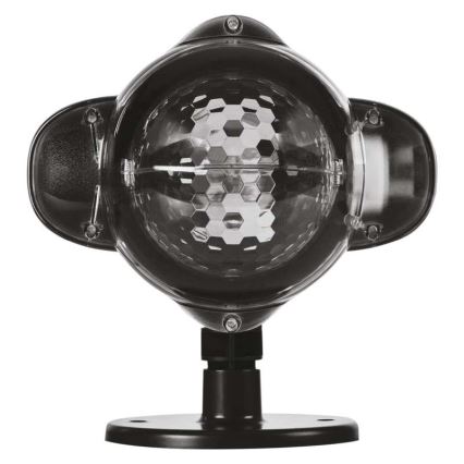 LED Екстериорен Коледен проектор LED/4W/230V IP44 бял