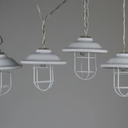 LED Екстериорна декоративна лампа LOFT 10xLED/2xAA