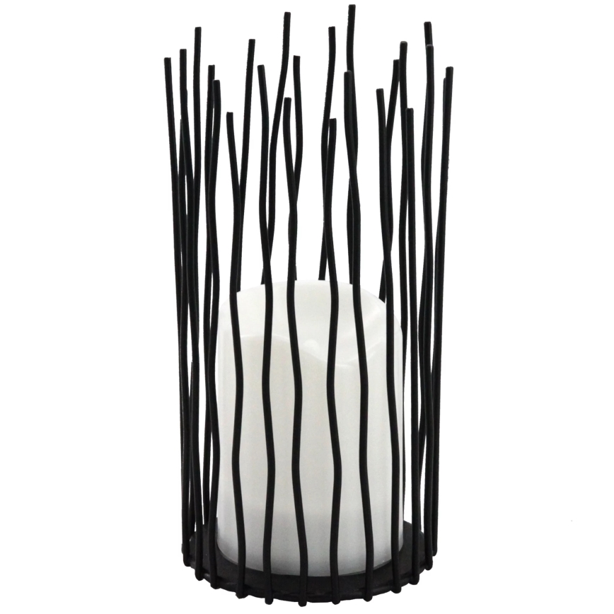 LED Екстериорна декоративна лампа NYBORG LED/2xAA 22 см IP44 топло бяло
