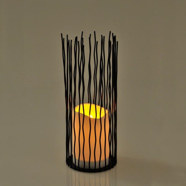 LED Екстериорна декоративна лампа NYBORG LED/2xAA 35 см IP44 топло бяло
