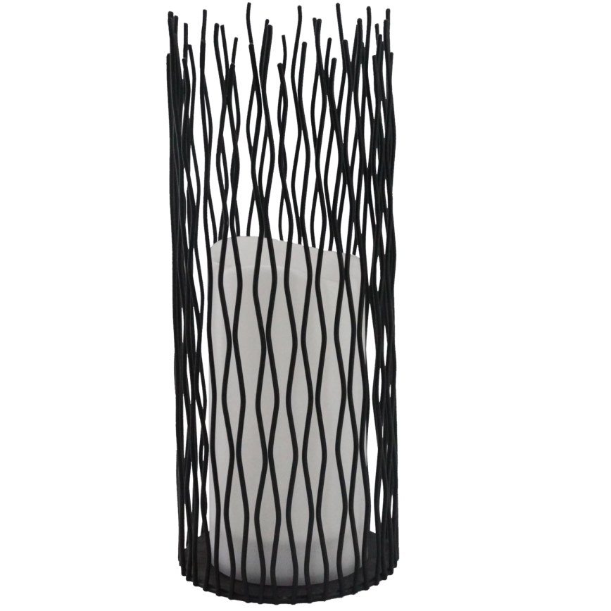LED Екстериорна декоративна лампа NYBORG LED/2xAA 35 см IP44 топло бяло