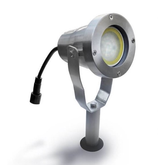 LED Екстериорна лампа EASY CONNECT 1xGU10/4W/230V IP67 матов хром