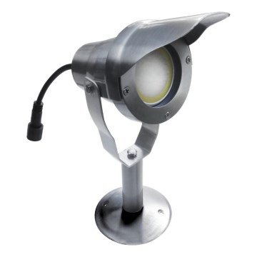 LED Екстериорна лампа EASY CONNECT 1xGU10/6,5W/230V IP67 матов хром