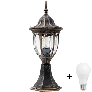 LED Екстериорна лампа FLORENCJA 1xE27/10W/230V IP43