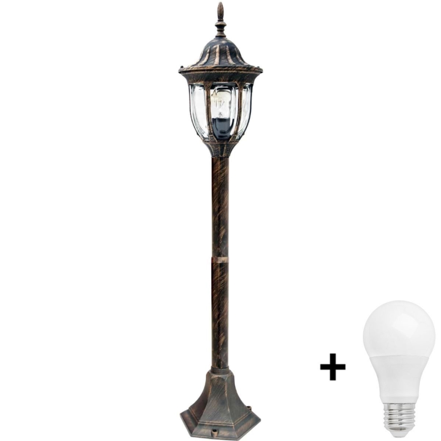 LED Екстериорна лампа FLORENCJA 1xE27/10W/230V IP43