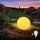 LED Екстериорна лампа GLOBO 1xE27/9W/230V Ø 30 cm IP44