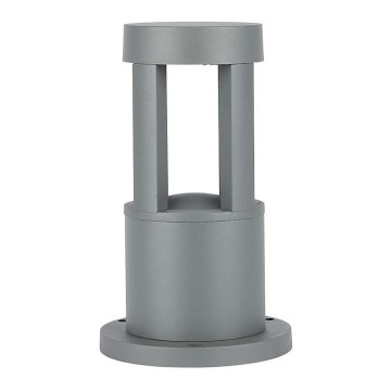 LED Екстериорна лампа LED/10W/230V 25см 3000K IP65 сива