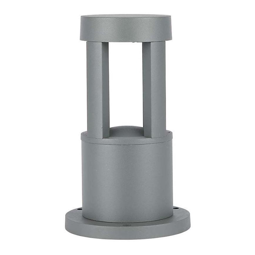 LED Екстериорна лампа LED/10W/230V 25см 3000K IP65 сива
