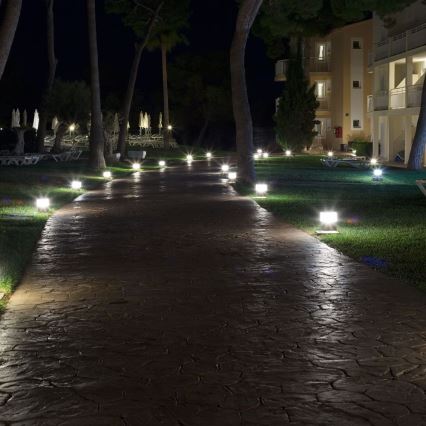 LED Екстериорна лампа LED/10W/230V 25см 4000K IP65 бяла