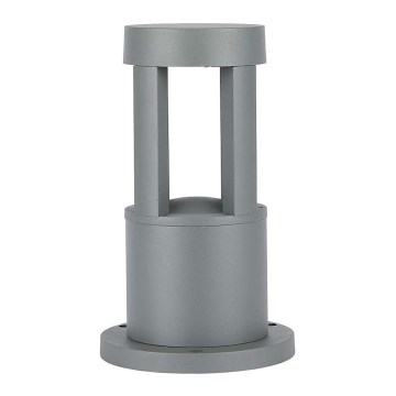 LED Екстериорна лампа LED/10W/230V 25см 6400K IP65 сива