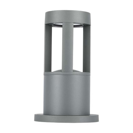 LED Екстериорна лампа LED/10W/230V 25см 6400K IP65 сива