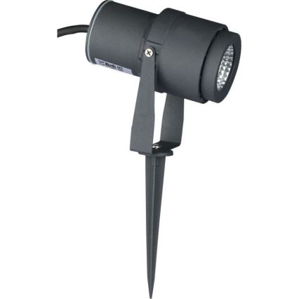LED Екстериорна лампа LED/12W/100-240V IP65 3000K сив
