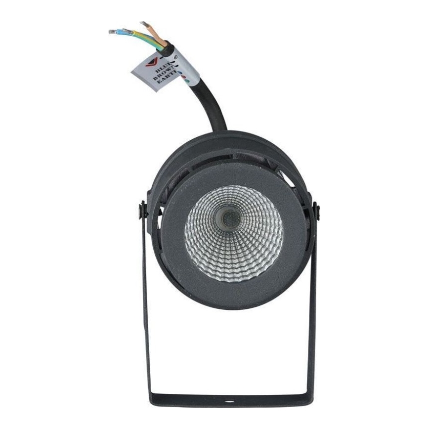 LED Екстериорна лампа LED/12W/100-240V IP65 3000K сив