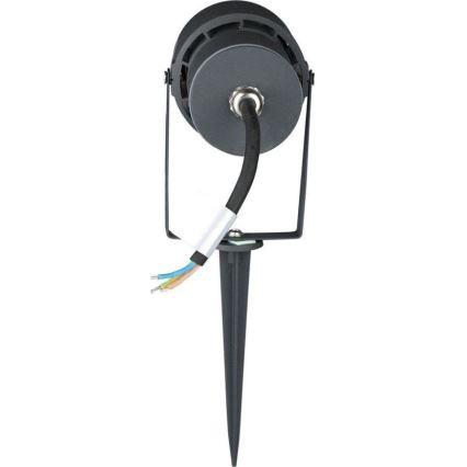 LED Екстериорна лампа LED/12W/100-240V IP65 3000K сив