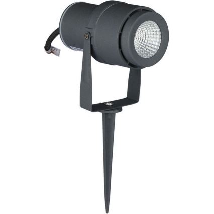 LED Екстериорна лампа LED/12W/100-240V IP65 3000K сив