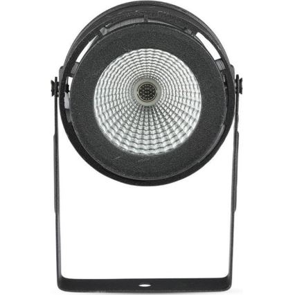 LED Екстериорна лампа LED/12W/100-240V IP65 черен - зелена светлина