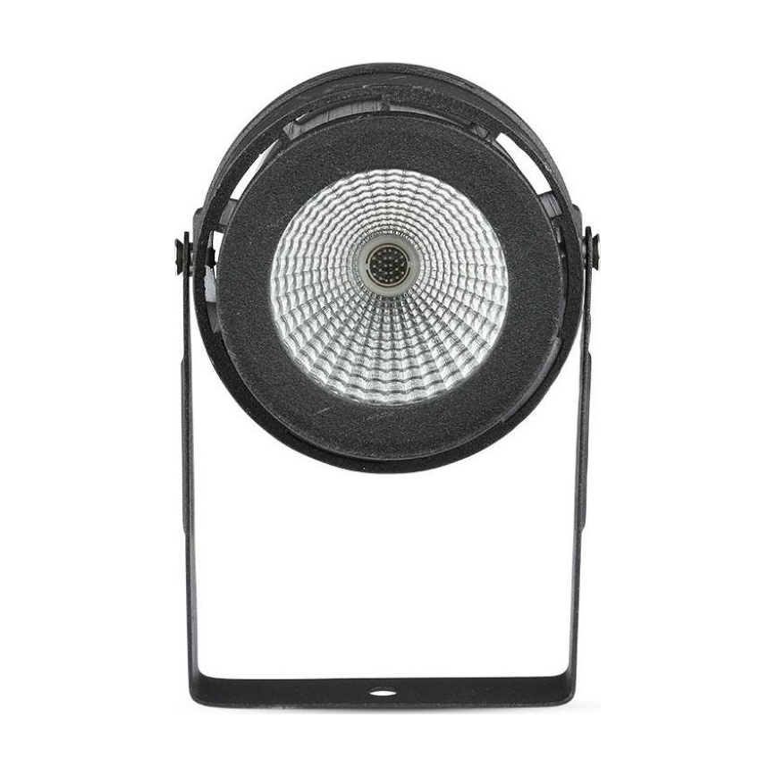 LED Екстериорна лампа LED/12W/100-240V IP65 черен - зелена светлина