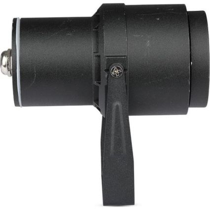 LED Екстериорна лампа LED/12W/100-240V IP65 черен - зелена светлина