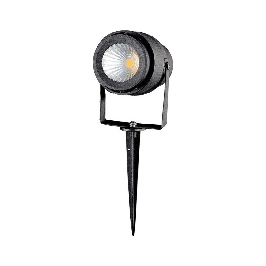LED Екстериорна лампа LED/12W/100-240V IP65 черен - зелена светлина