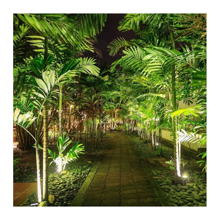 LED Екстериорна лампа LED/12W/230V 3000K черна IP65