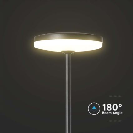 LED Екстериорна лампа LED/12W/230V 3000K IP65 антрацит