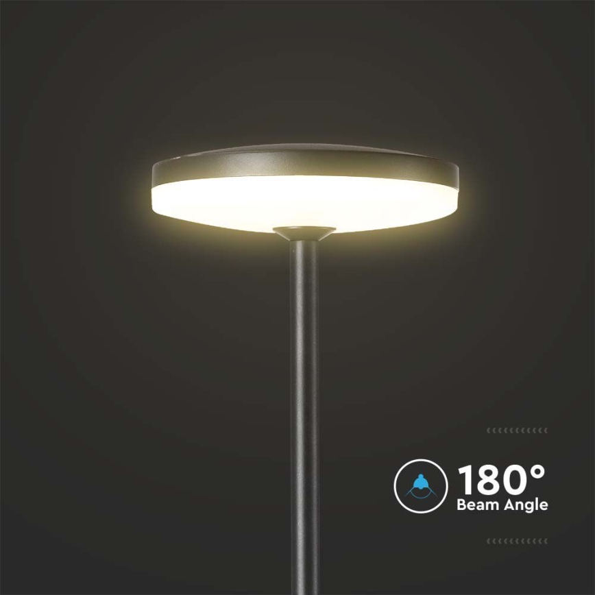 LED Екстериорна лампа LED/12W/230V 3000K IP65 антрацит