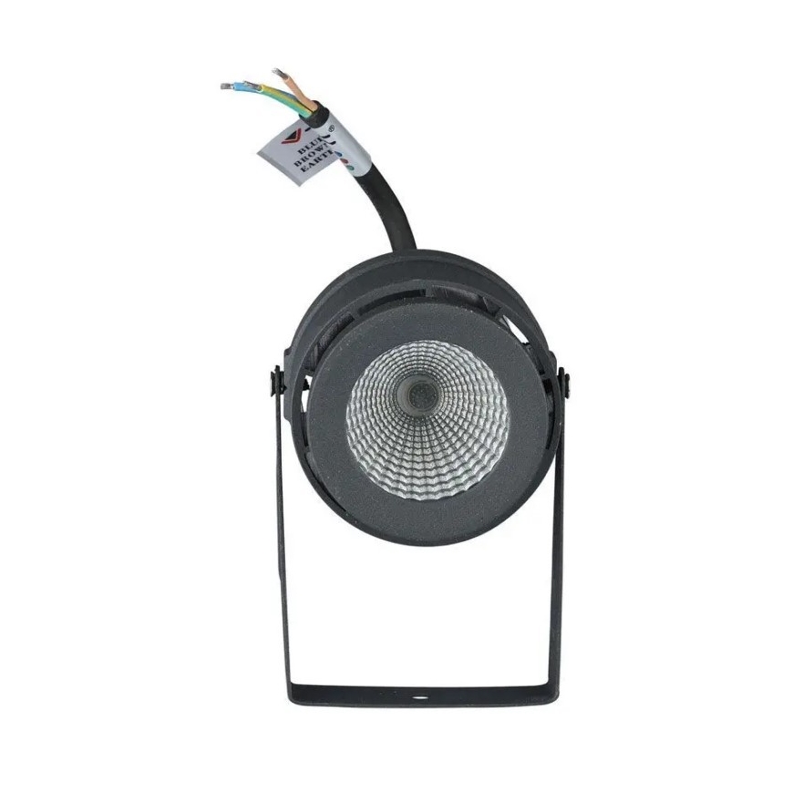 LED Екстериорна лампа LED/12W/230V 4000K антрацит IP65