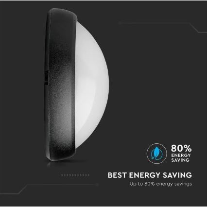 LED Екстериорна лампа LED/12W/230V IP54