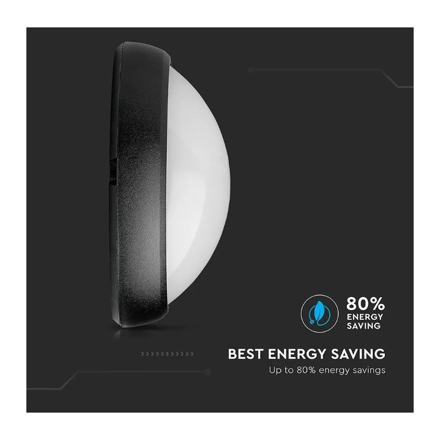 LED Екстериорна лампа LED/12W/230V IP54