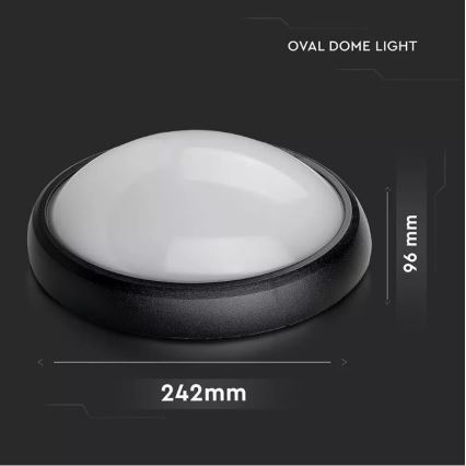 LED Екстериорна лампа LED/12W/230V IP54