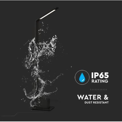 LED Екстериорна лампа LED/5W/230V IP65 черна