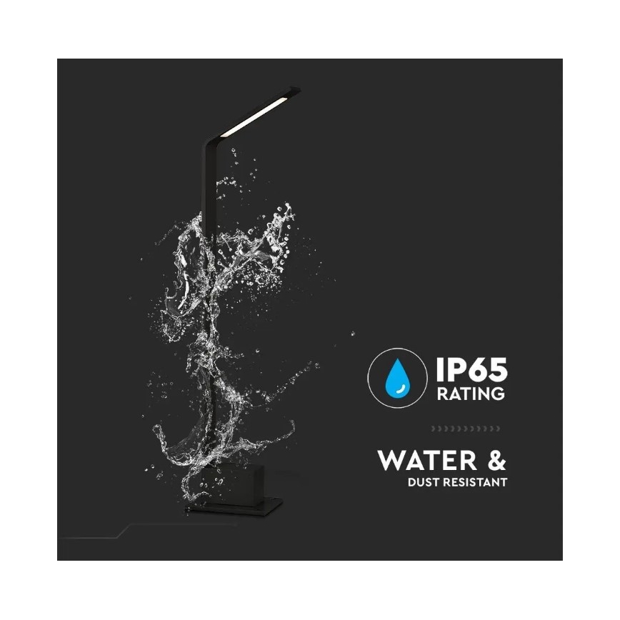 LED Екстериорна лампа LED/5W/230V IP65 черна