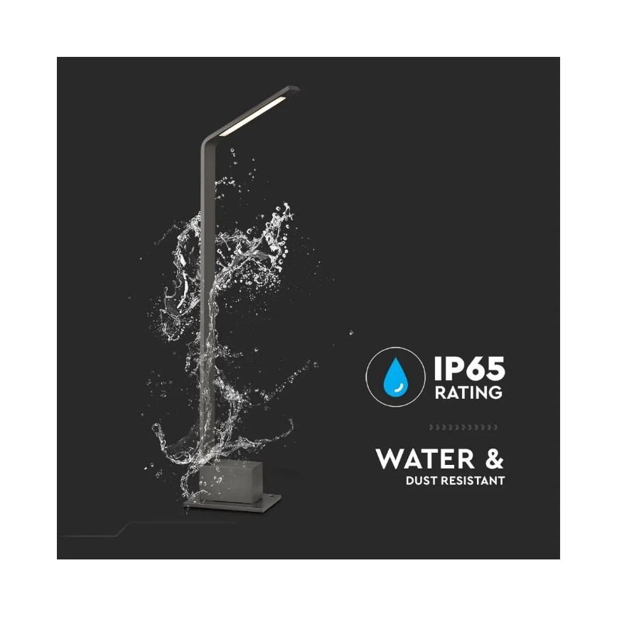 LED Екстериорна лампа LED/6W/230V IP65 антрацит