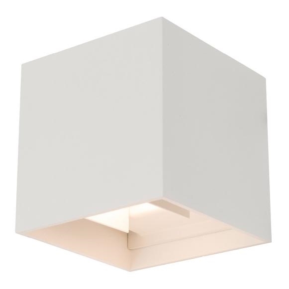 LED Екстериорна лампа RIKO 2xLED/4W/230V бяла IP44