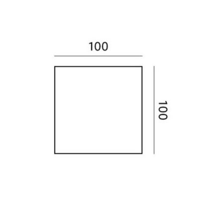 LED Екстериорна лампа RIKO 2xLED/4W/230V бяла IP44