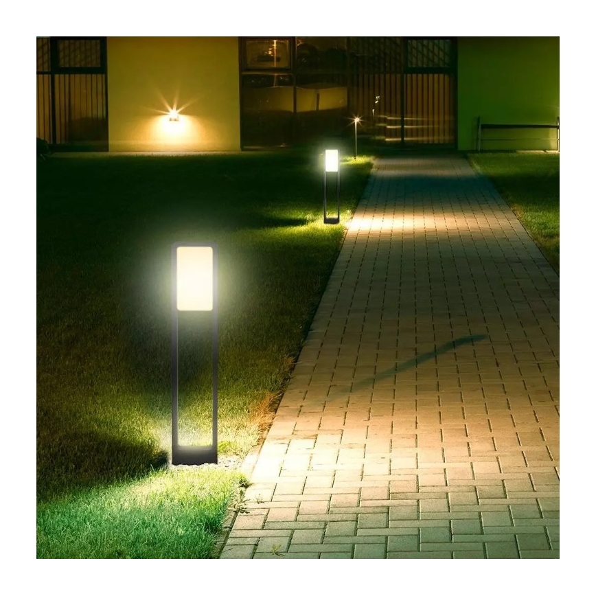 LED Екстериорна лампа SAMSUNG CHIP LED/10W/230V 3000K IP65 черна