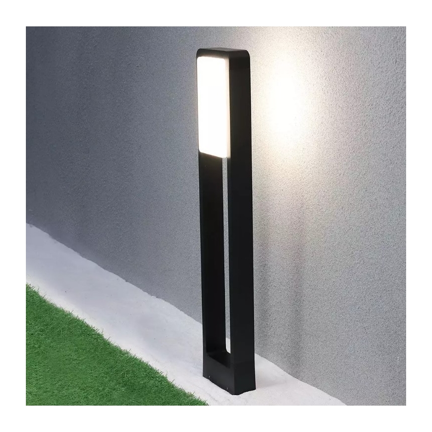LED Екстериорна лампа SAMSUNG CHIP LED/10W/230V 3000K IP65 черна