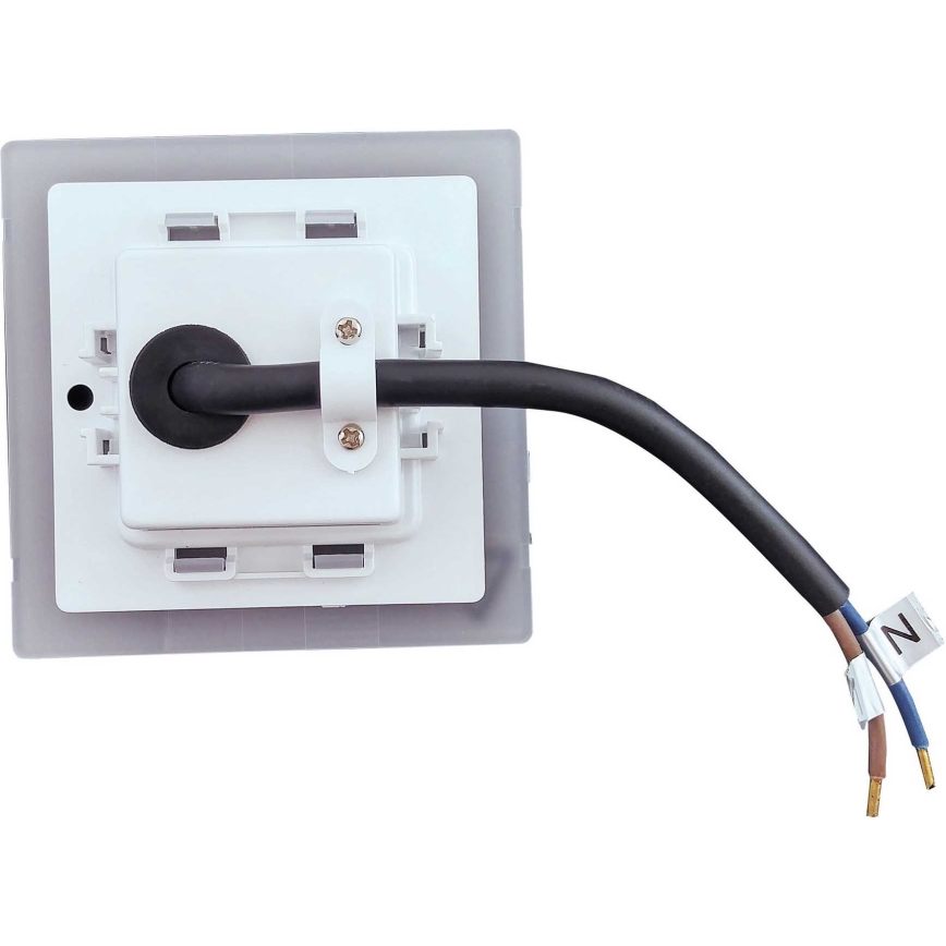 LED Екстериорна лампа за стълбище DECENTLY LED/2,5W/230V 4000K IP44 черен