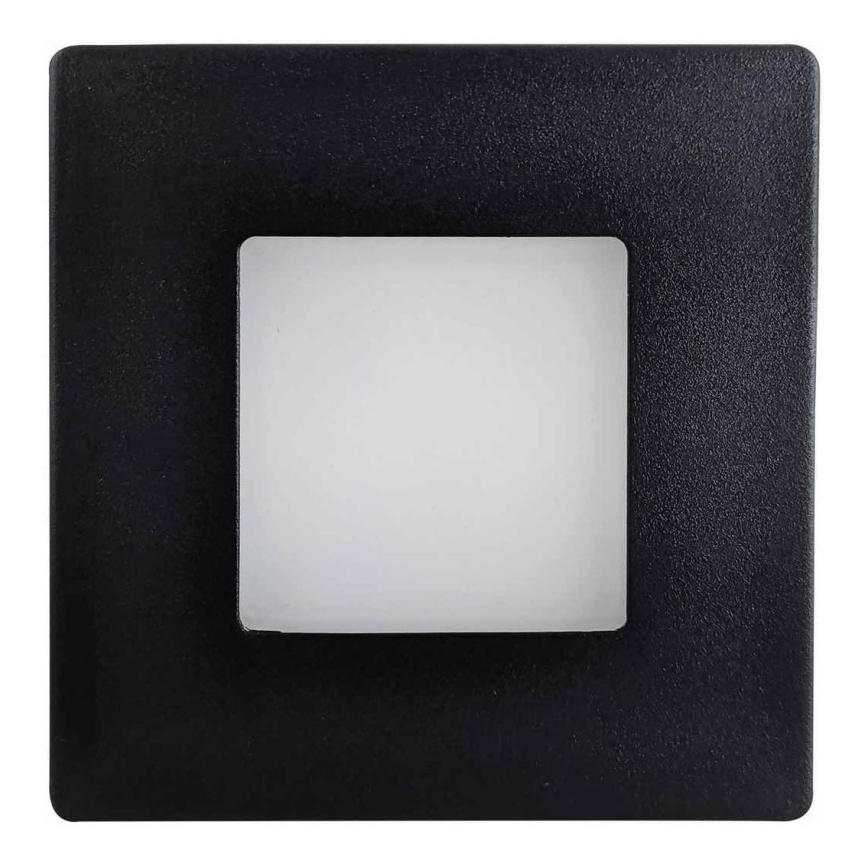 LED Екстериорна лампа за стълбище LED/1,7W/230V 4000K IP44 черен