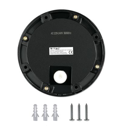 LED Екстериорна лампа за стълбище LED/2W/230V IP65 3000K черна